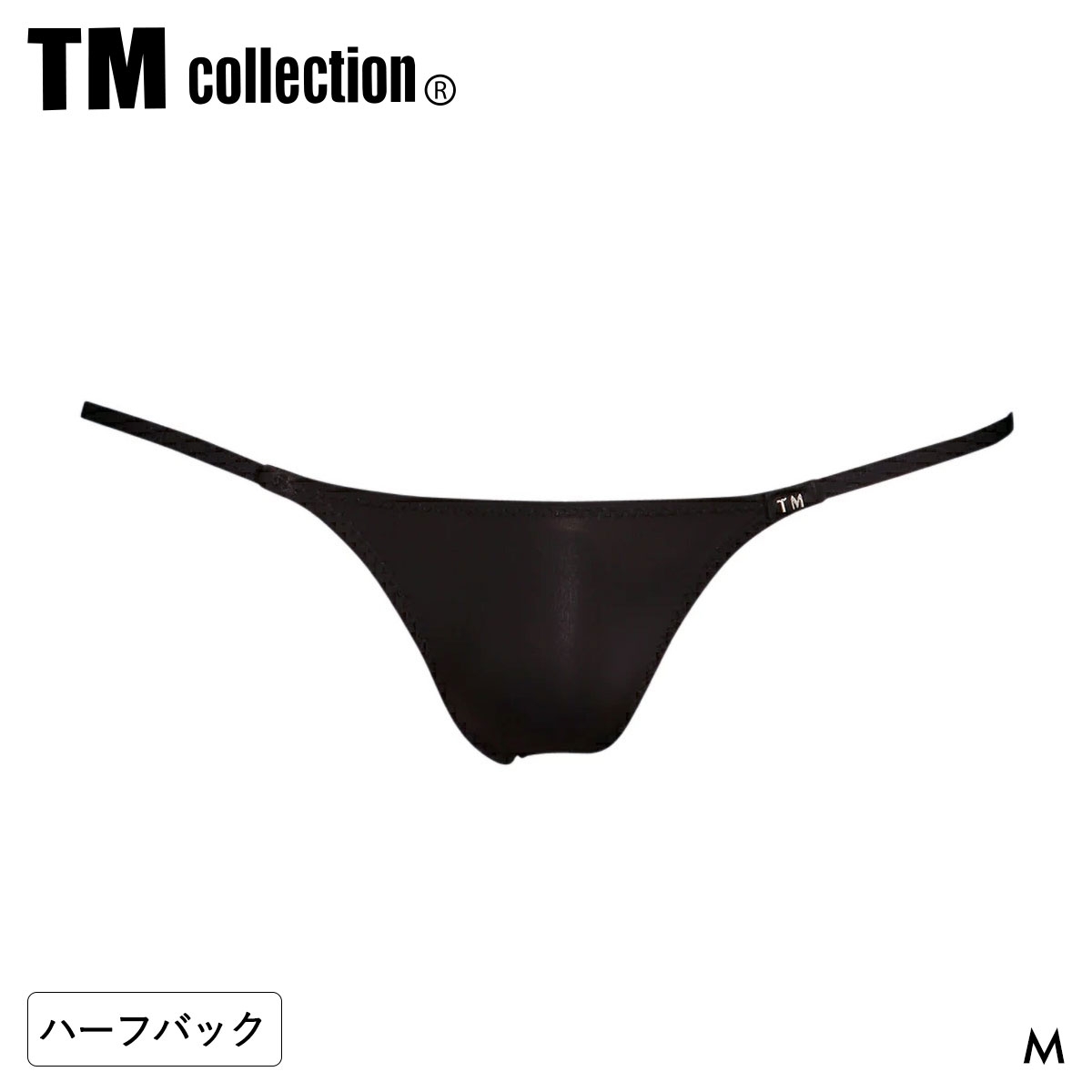 ティーエム コレクション STRIKESKIN side string sexy HB ハーフバック メンズ TM collection(BK-ブラック-M)