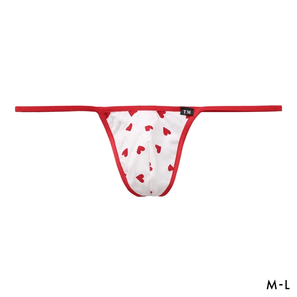 ティーエム コレクション コットンベア天 Pretty Heart micro trim G-string Gストリング メンズ TM collection 日本製