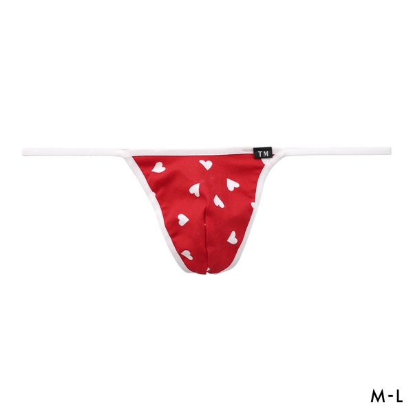 ティーエム コレクション コットンベア天 Pretty Heart micro trim G-string Gストリング メンズ TM collection 日本製