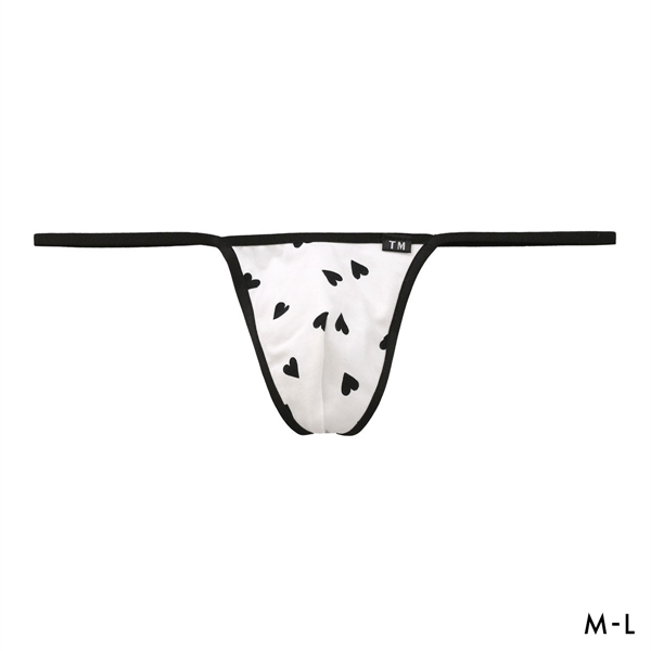 ティーエム コレクション コットンベア天 Pretty Heart micro trim G-string Gストリング メンズ TM collection 日本製