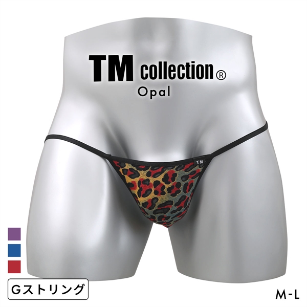 ティーエム コレクション オパール レオパード micro trim G-string Gストリング メンズ TM collection 日本製