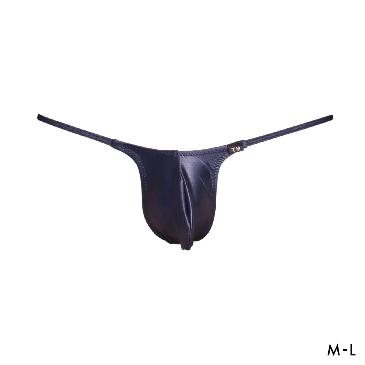 ティーエム コレクション WET Bulge style side string TB Tバック ビキニ メンズ TM collection 日本製(NV-ネイビー-M)