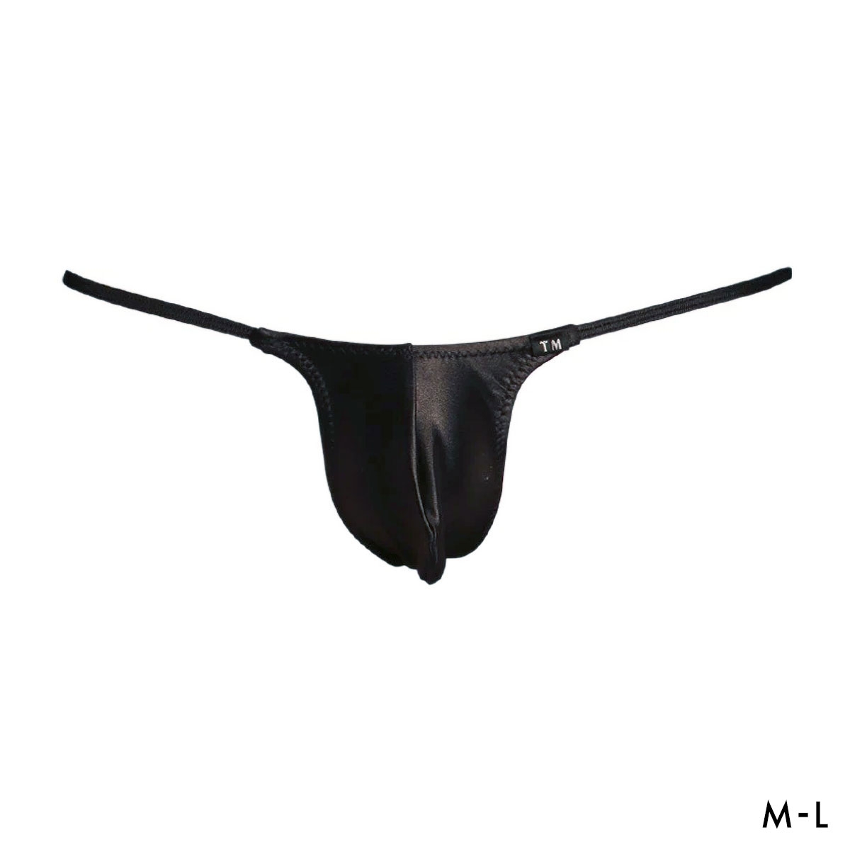 ティーエム コレクション WET Bulge style side string TB Tバック ビキニ メンズ TM collection 日本製(BK-ブラック-M)