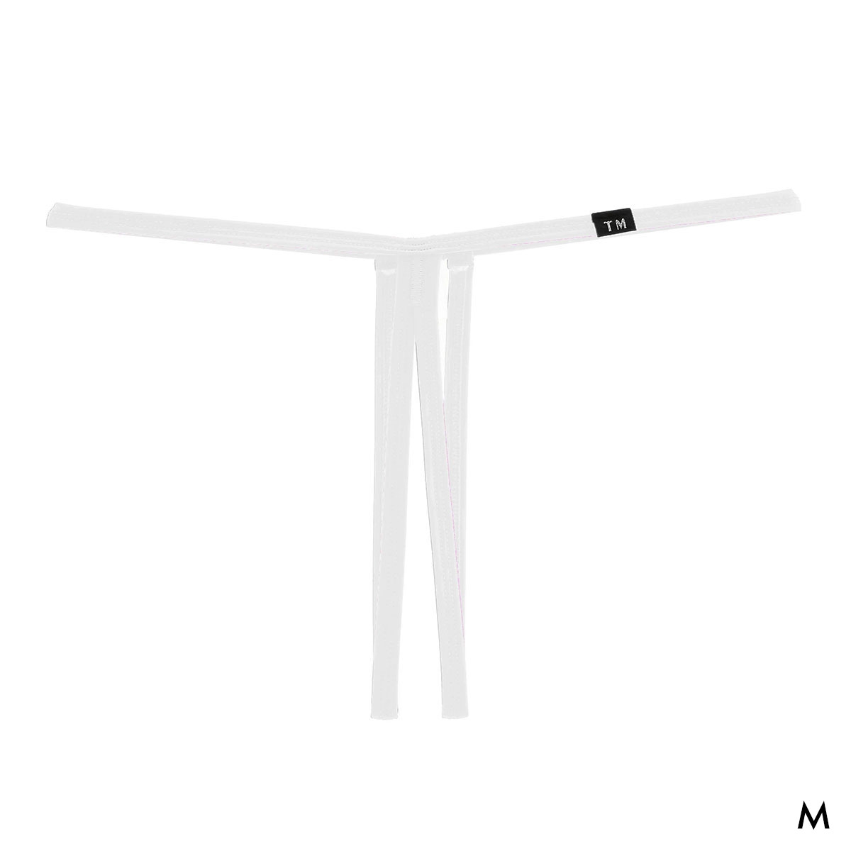 ティーエム コレクション WET Movable harness メンズ Gストリング 日本製 TM collection(WH-ホワイト-M)