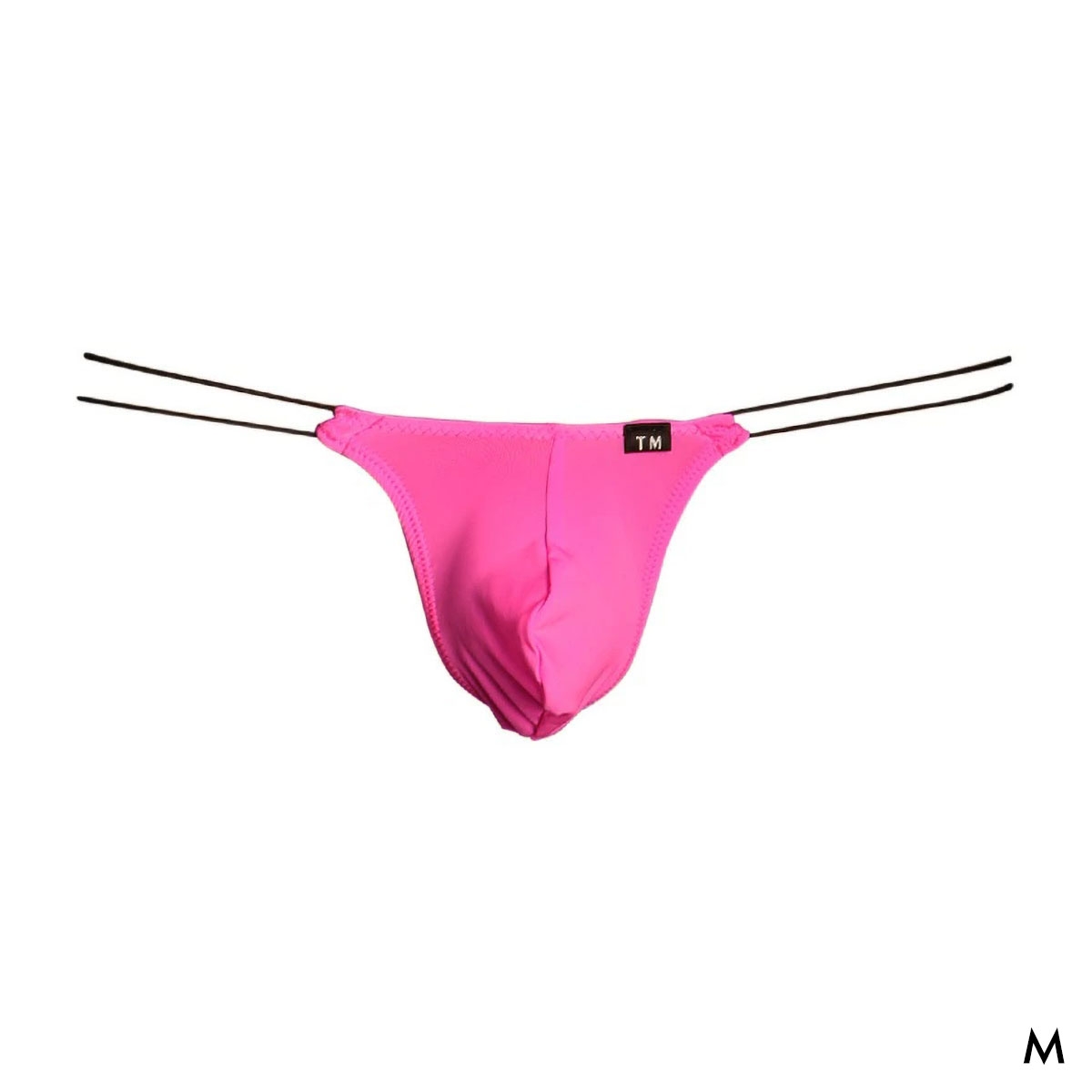 ティーエム コレクション STRIKESKIN 極細丸ゴム Dragonfly G-string Gストリング メンズ TM collection 日本製 Tバック(PI-ピンク-M)