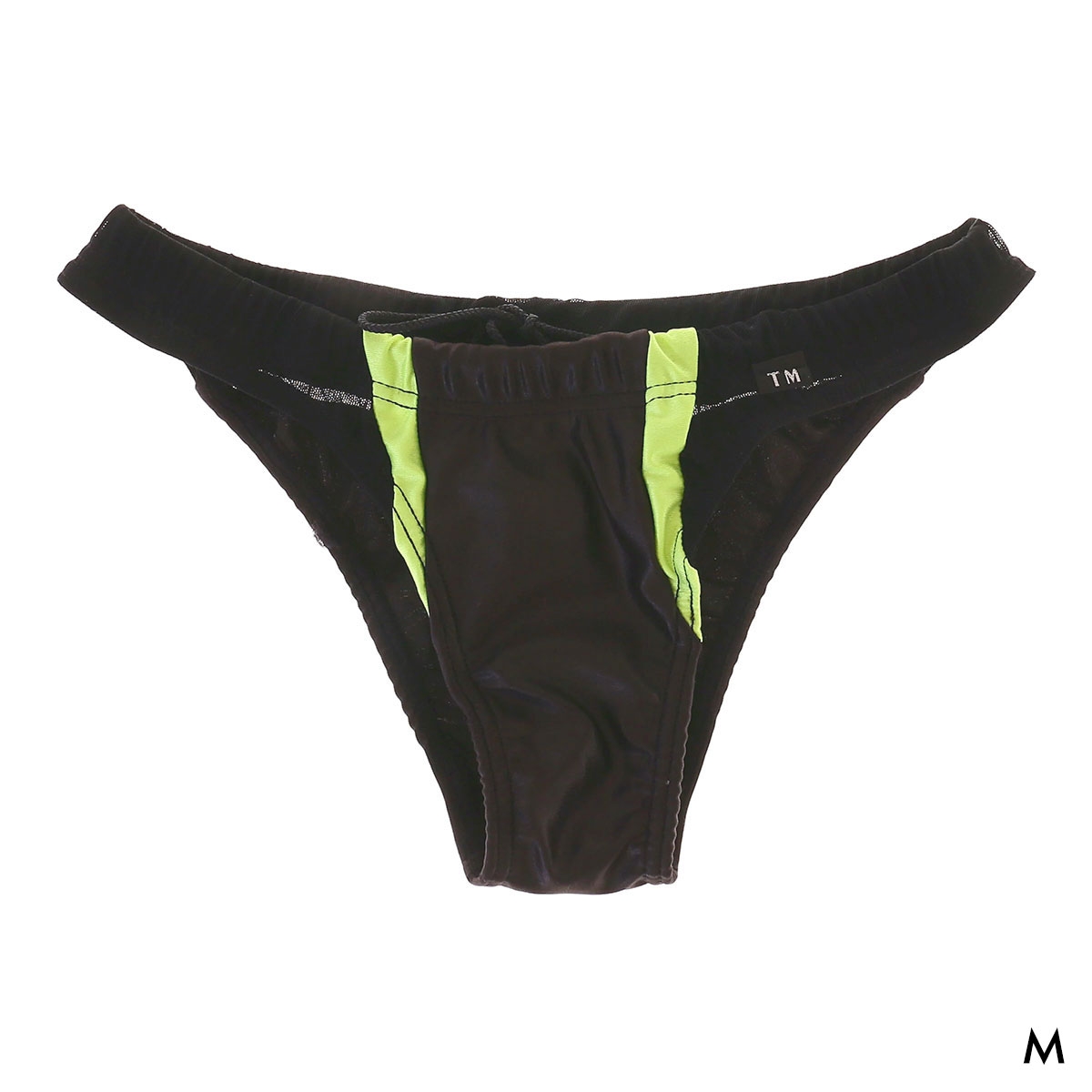 ティーエム コレクション 2026 swimwear low-rise Color switching BIKINI スイムウェア ビキニ メンズ 水着 TM collection(BK-ブラック-M)