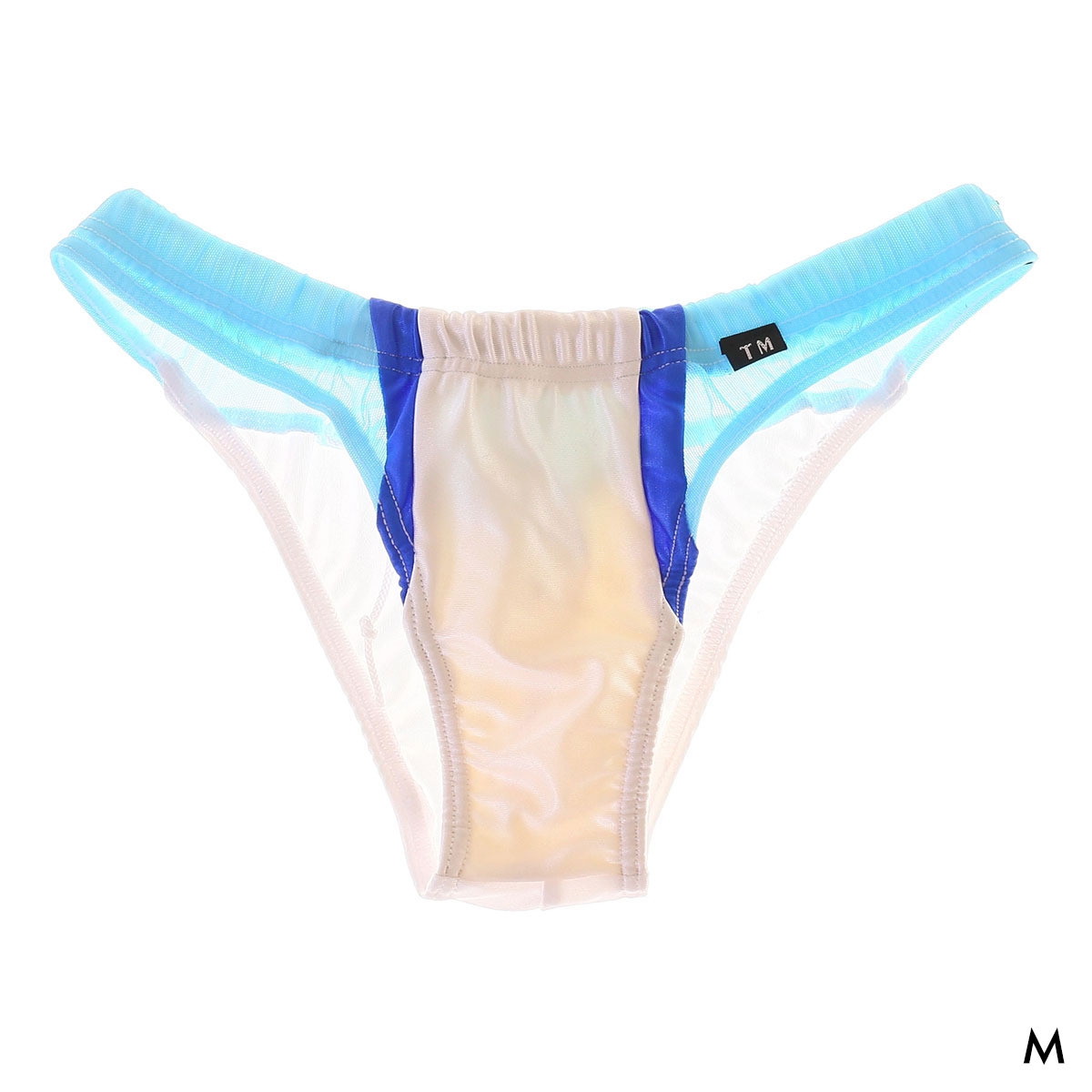 ティーエム コレクション 2026 swimwear low-rise Color switching BIKINI スイムウェア ビキニ メンズ 水着 TM collection(WH-ホワイト-M)
