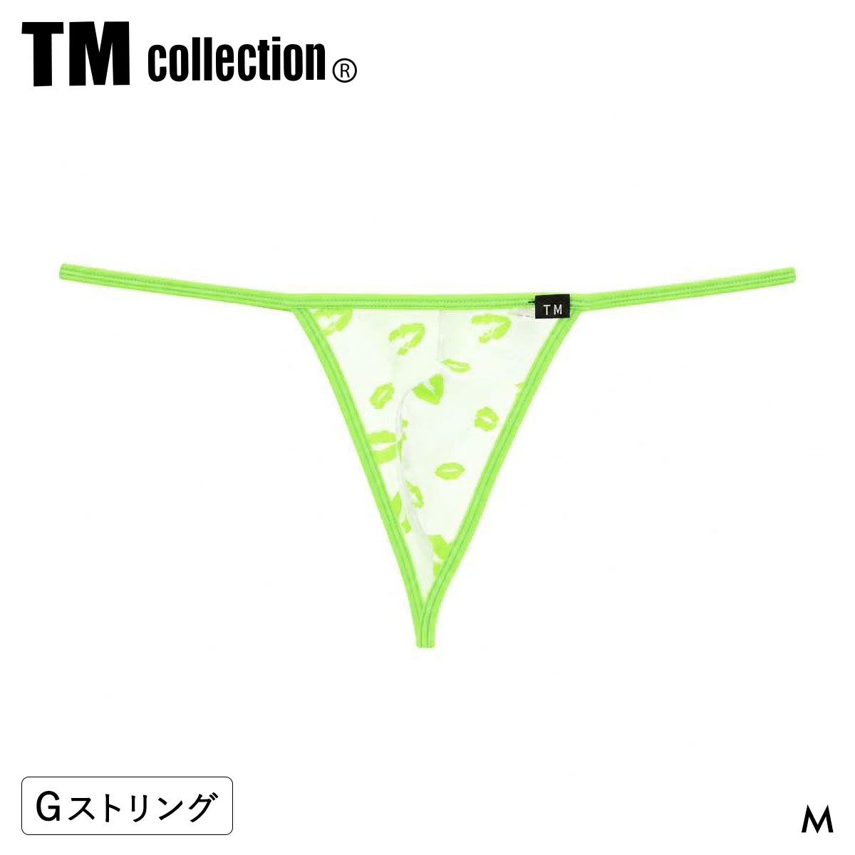 ティーエム コレクション Kiss Binder G-string Gストリング メンズ TM collection 日本製(WH-ホワイト-M)