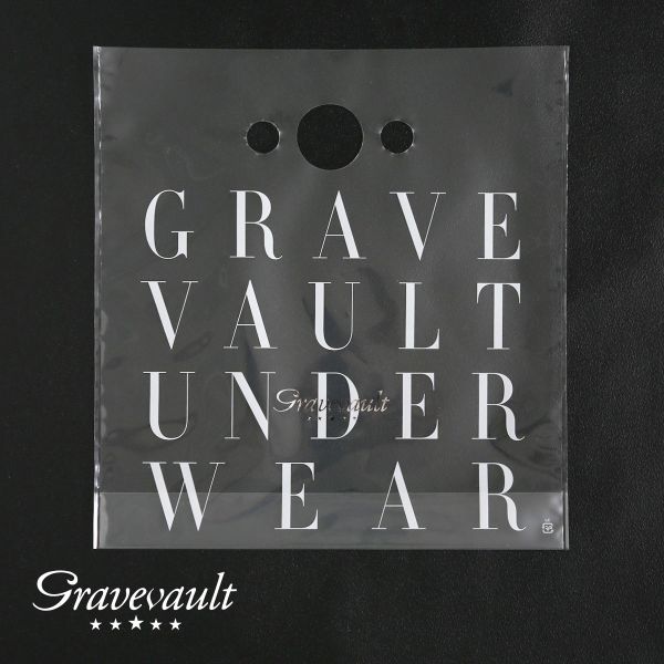 ※対象商品ご購入の方のみ購入頂けます※グレイブボールト Gravevault オリジナルショッパー ギフトバッグ ラッピング プレゼント 袋