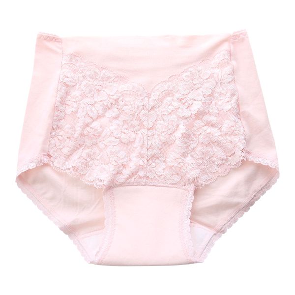 失禁対応 安心ショーツ 吸水布付き 消臭制菌 レース