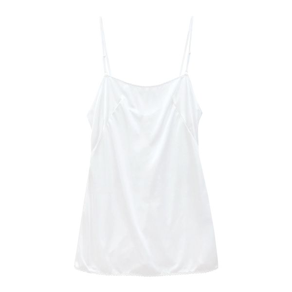 キャミソール スリップ ランジェリー レディース インナーキャミ シンプル