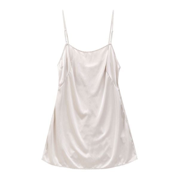 キャミソール スリップ ランジェリー レディース インナーキャミ シンプル