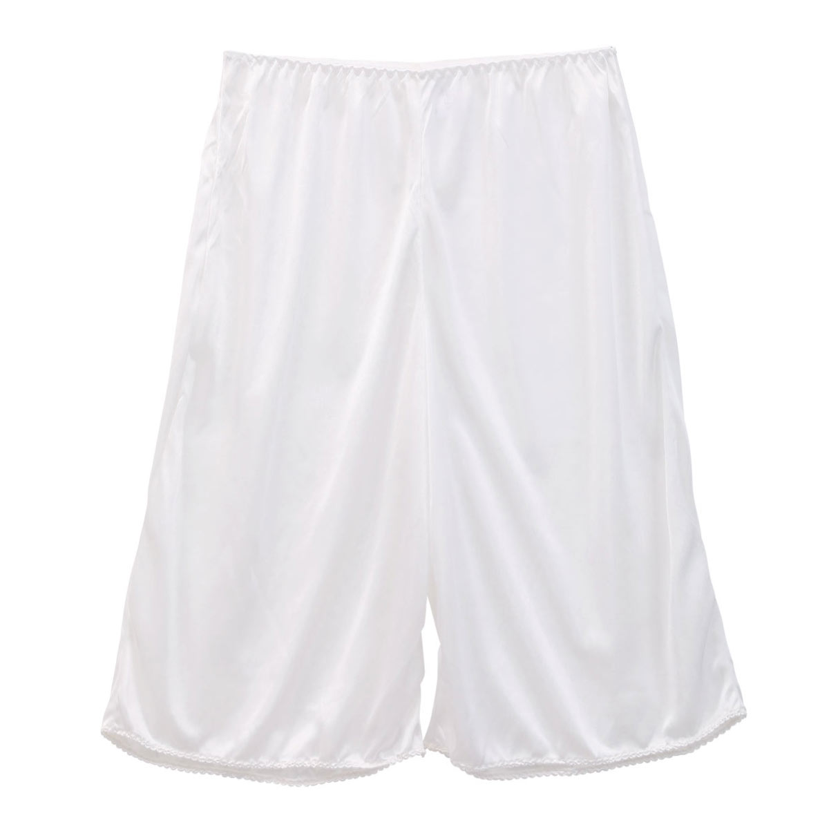 タップパンツ キュロットペチコート インナー ランジェリー レディース ベーシック シンプル(OW-オフホワイト-M-55)