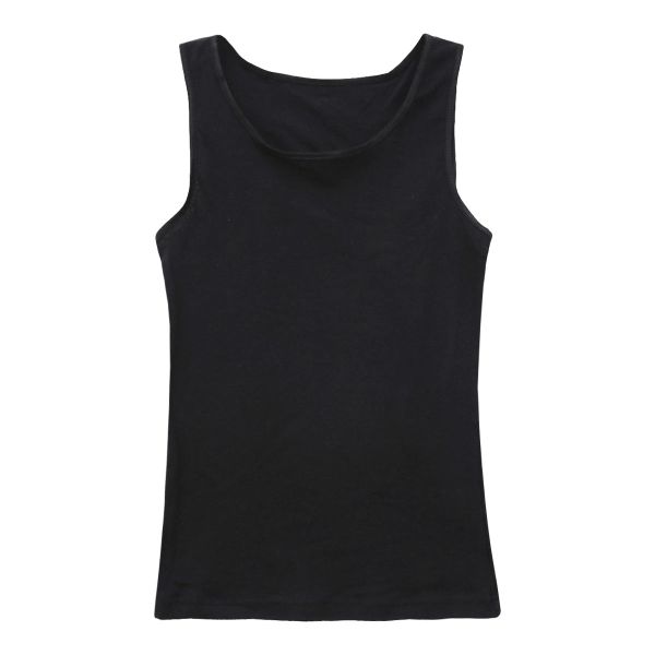 綿100％ タンクトップ インナー 素肌にやさしくフィット