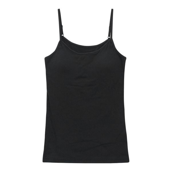 素肌にやさしくフィット カップ付き キャミソール インナー レディース 綿100％ ブラトップ M L LL 3L