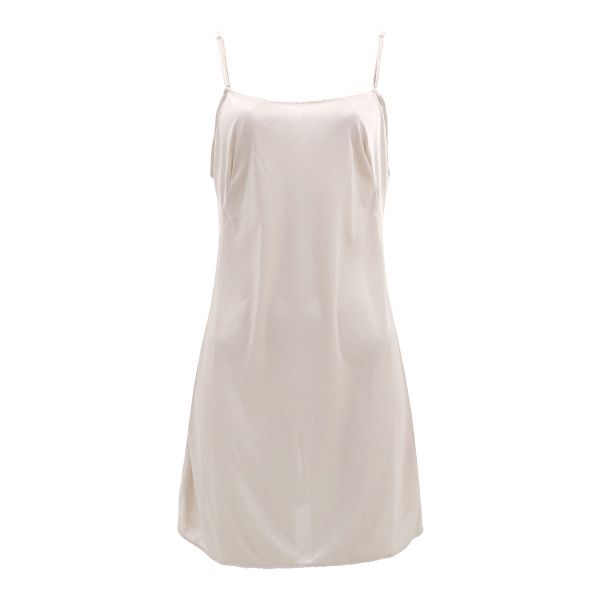 シンプル ロングスリップ 80丈 ペチコート ワンピース レディース