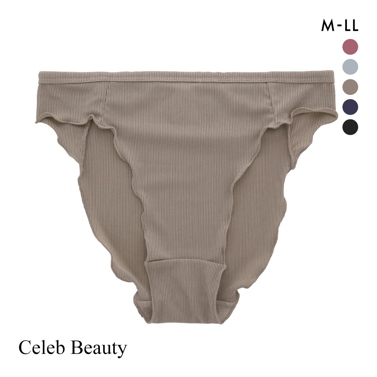 セレブビューティー Celeb Beauty ストレスFREEショーツ 足口開放 ふんどしショーツ リラックス むくみ 黒ずみ 締めつけ 温活(MO-モカ-M)