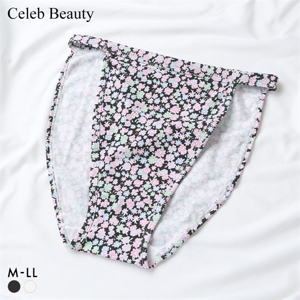 セレブビューティー Celeb Beauty 花柄 ストレスFREEショーツ 足口ゆったりショーツ 足口開放 ふんどしショーツ リラックス むくみ