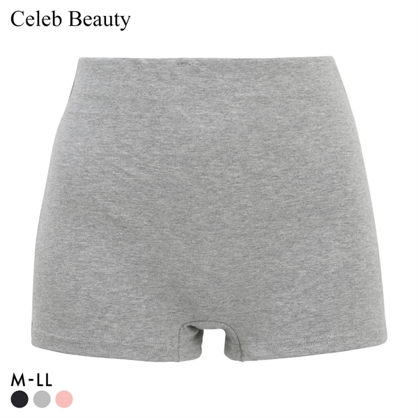 セレブビューティー Celeb Beauty ストレスFREEショーツ 足口超ゆったり ボックスショーツ 1分丈 高綿混 足口開放 リラックス むくみ
