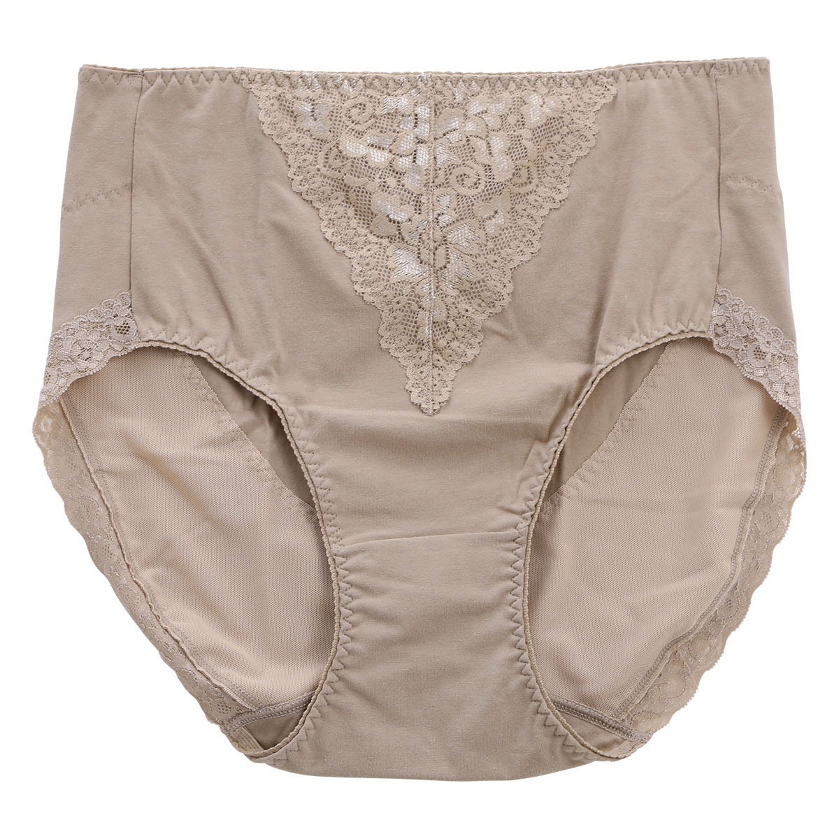 セレブビューティー Celeb Beauty ウエストレース ショーツガードル 補正下着 ヒップアップ 大きいサイズ 3L 4L 5L 6L(MO-モカ-3L)