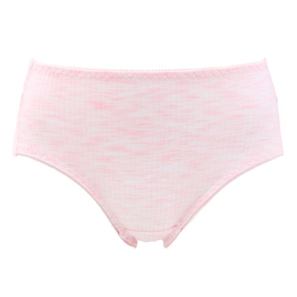 お肌に優しい レーヨン混 なめらか バックレース リブショーツ M L LL スタンダード ショーツ 大きいサイズ おしりすっぽり 単品