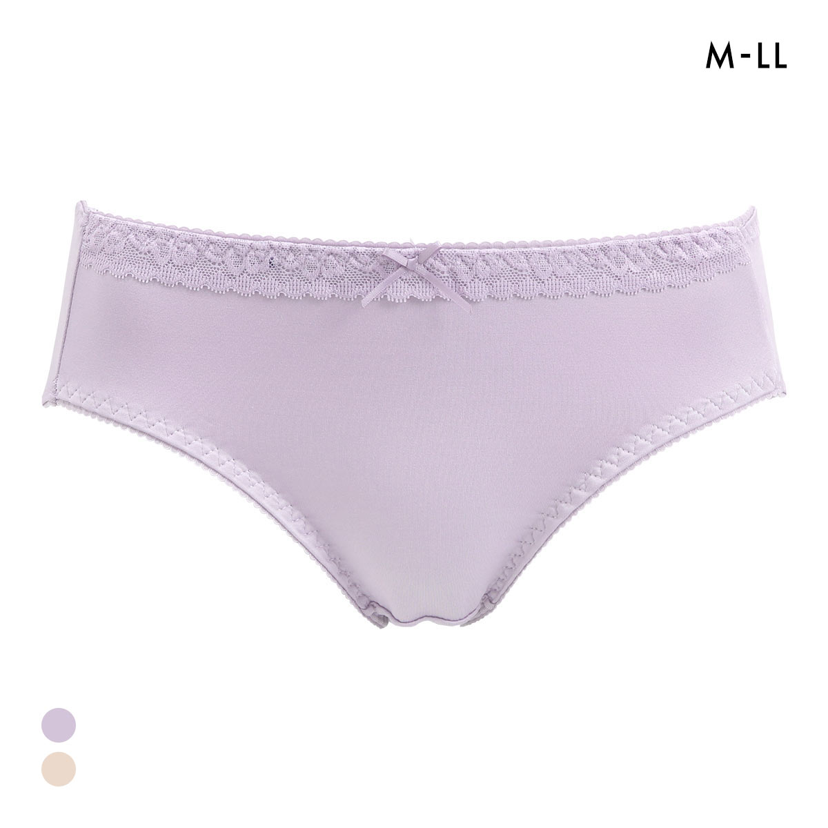 フィニー 2WAYなめらかショーツ スタンダード M L LL ビキニ はきこみやや深め 大きいサイズ