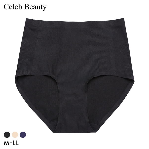 セレブビューティー 素肌のようなかろやかショーツ 無縫製 圧着 M L LL 速乾 冷感 軽い 薄い フィット シンプル Celeb Beauty