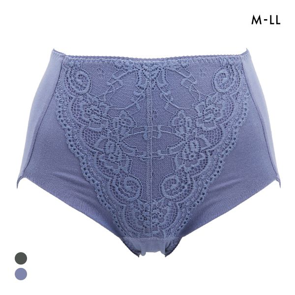 お腹サポート ショーツガードル M L LL 綿混ショーツ 1枚履きOK 美尻 ヒップアップ 大きいサイズ 綿混 コットン混