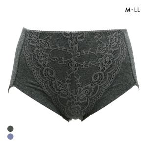 お腹サポート ショーツガードル M L LL 綿混ショーツ 1枚履きOK 美尻 ヒップアップ 大きいサイズ 綿混 コットン混