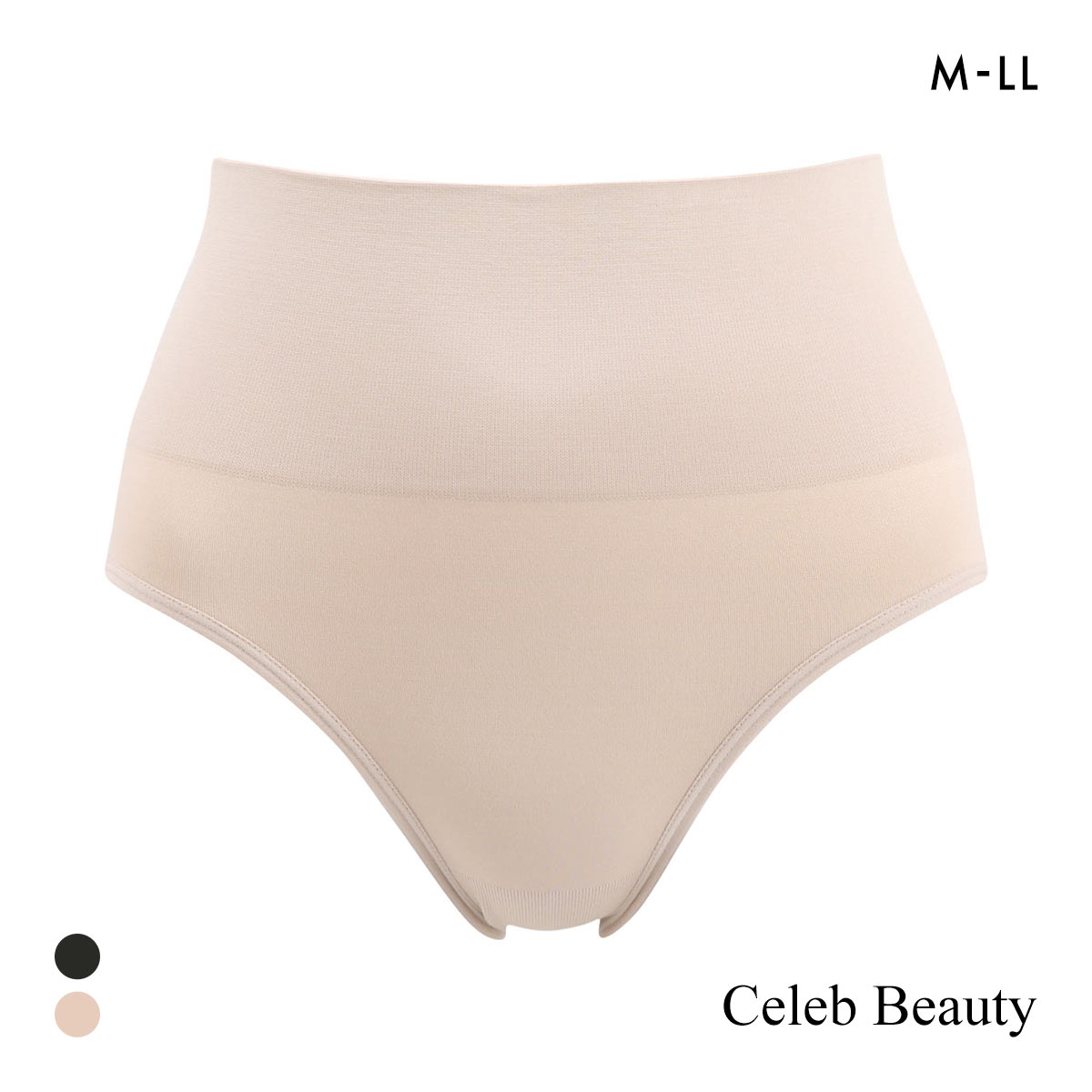 セレブビューティー 骨盤引き締め ナイスラインショーツ ガードル M L LL 丸編み成型 お腹シェイプ 美尻 ヒップアップ Celeb Beauty(BE-ベージュ-M)