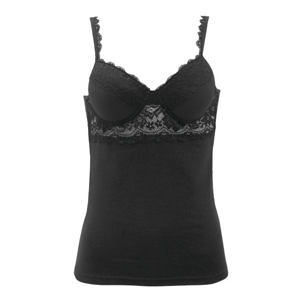 肌に優しい綿100％ ゆったりブラトップ M L LL モールドカップキャミソール カップ付きインナー ブラキャミ