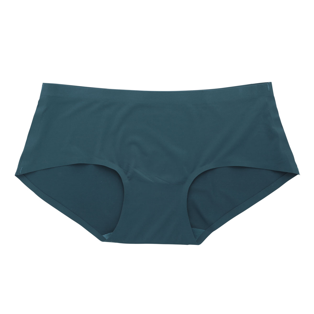 シームレス ショーツ ハイウエスト ヘム ヒップアップ ひびきにくい M L LL 単品(NV-ネイビー-M)