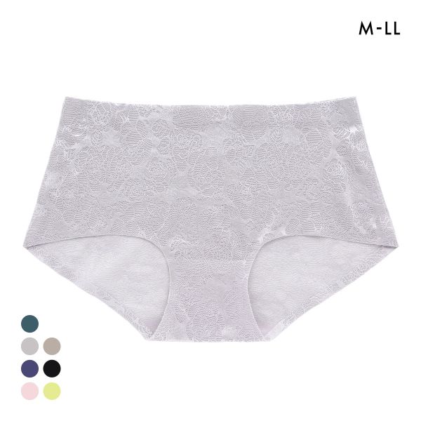 ジャガード プレミアム コンフォート ショーツ M L LL シームレス レース ひびきにくい 単品