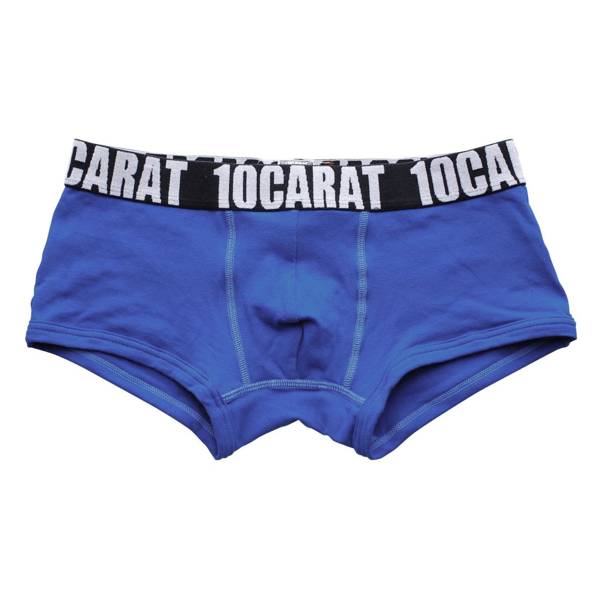 10CARAT ベア天ローライズボクサーパンツ(ブルー-M)