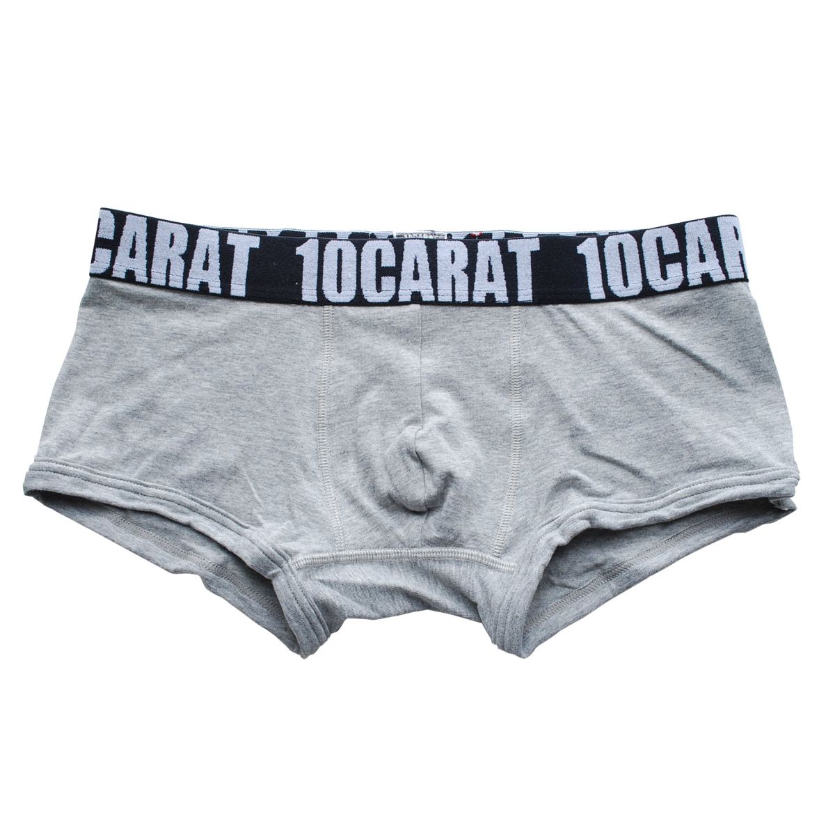 10CARAT ベア天ローライズボクサーパンツ(グレー-M)