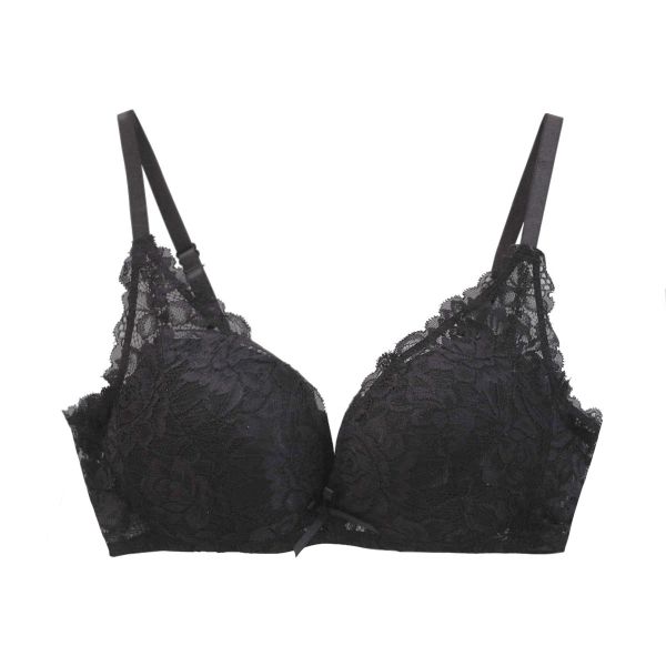 セレブビューティー Celeb Beauty ノンワイヤー ブラジャー ワイヤレスブラ M L LL 単品 総レース 脇高 ナチュラルバストメイク