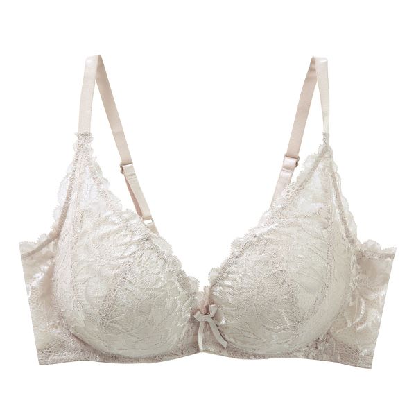 セレブビューティー Celeb Beauty ノンワイヤー ブラジャー ワイヤレスブラ M L LL 単品 総レース 脇高 ナチュラルバストメイク