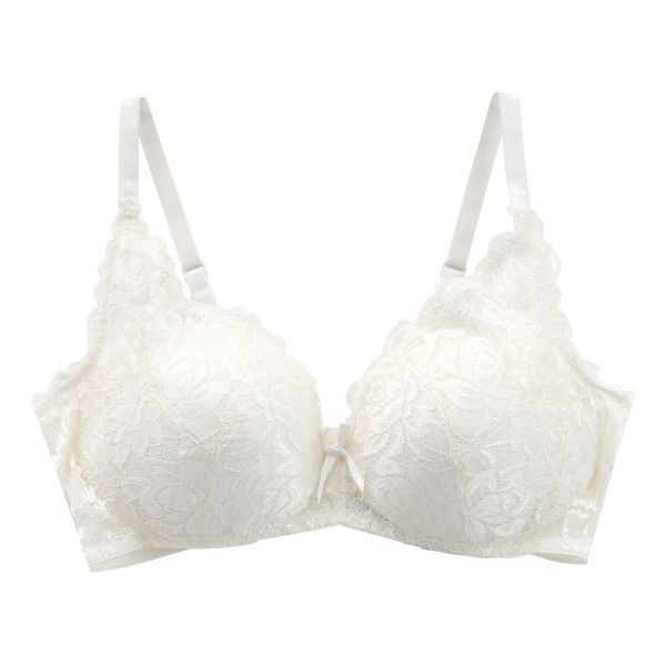 セレブビューティー Celeb Beauty ノンワイヤー ブラジャー ワイヤレスブラ M L LL 単品 総レース 脇高 ナチュラルバストメイク