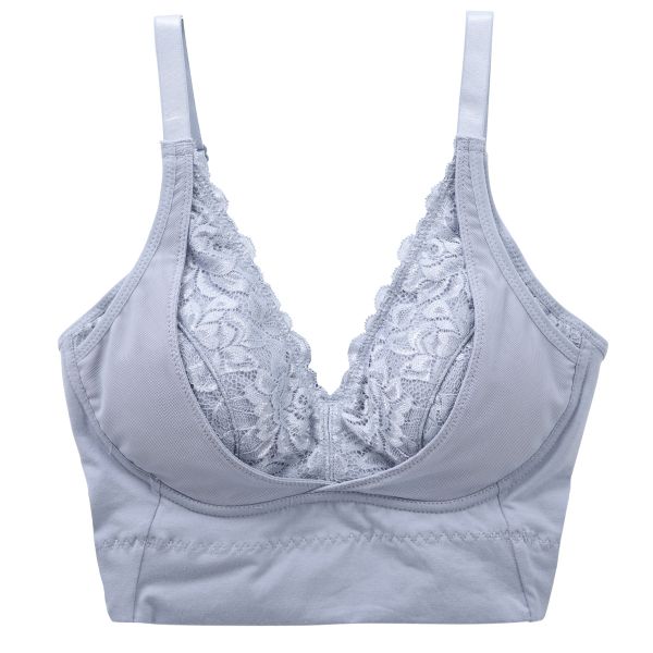 セレブビューティー Celeb Beauty 毎日ナイトブラ レース ハーフトップ ノンワイヤー ブラジャー ナイトブラ 育乳 谷間メイク 単品