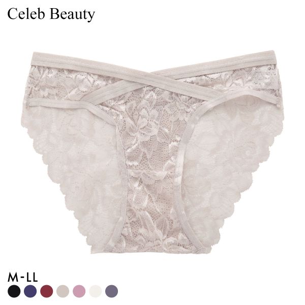 セレブビューティー Celeb Beauty レース ショーツガードル 補正下着 お腹押さえ ソフト 単品 総レース