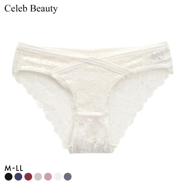 セレブビューティー Celeb Beauty レース ショーツガードル 補正下着 お腹押さえ ソフト 単品 総レース