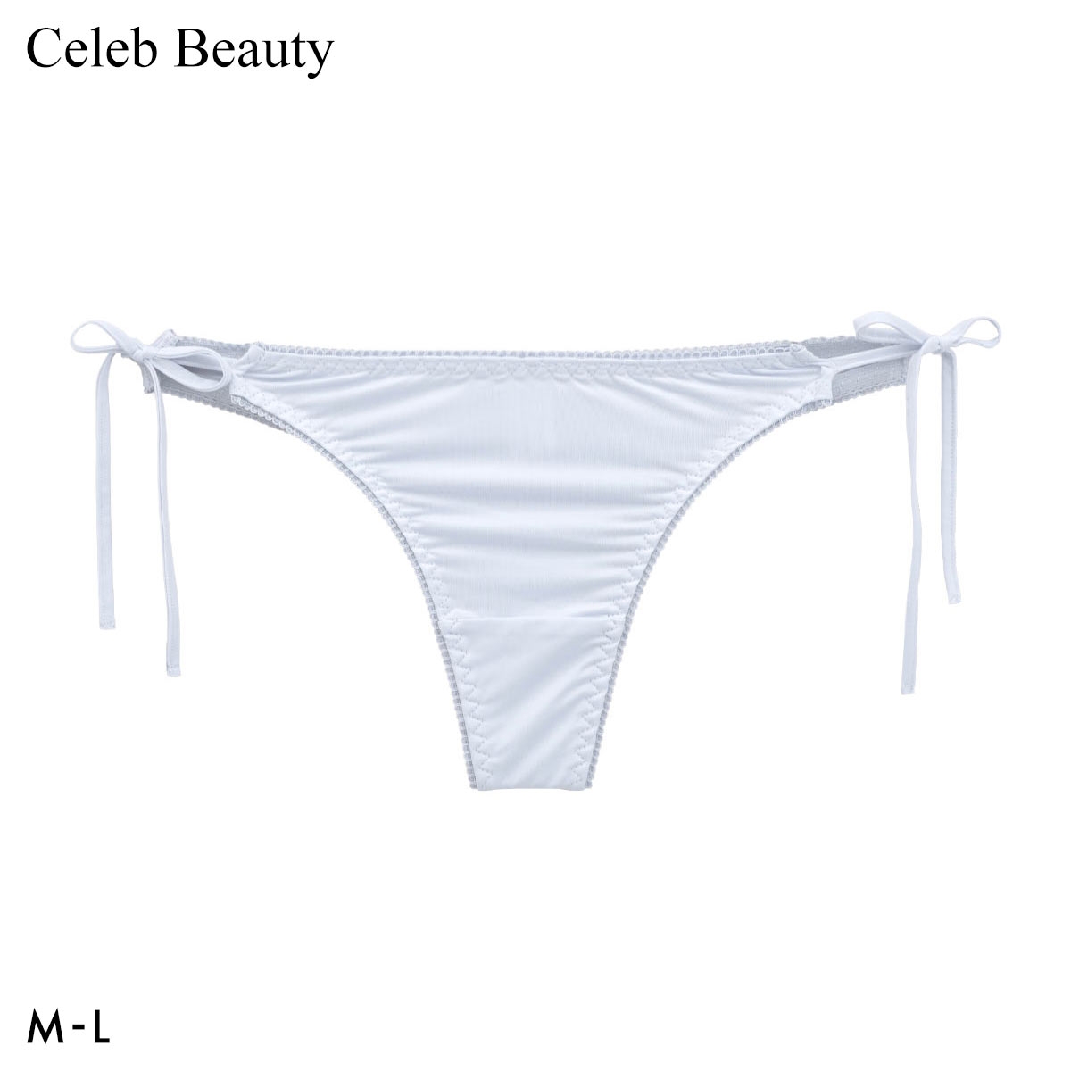 セレブビューティー プレーン 紐Tバック サイひもショーツ ヒモぱん 単品 Celeb Beauty(BGY-ブルーグレー-M)