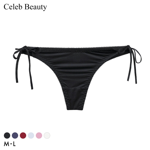 セレブビューティー プレーン 紐Tバック サイひもショーツ ヒモぱん 単品 Celeb Beauty
