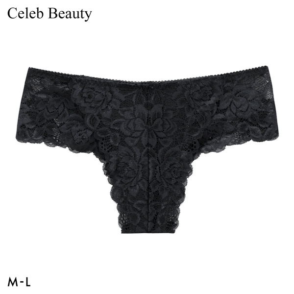セレブビューティー レース ハーフバック ショーツ 総レース Tバック チーキー 単品 Celeb Beauty