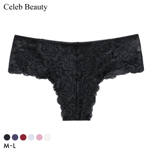 セレブビューティー レース ハーフバック ショーツ 総レース Tバック チーキー 単品 Celeb Beauty