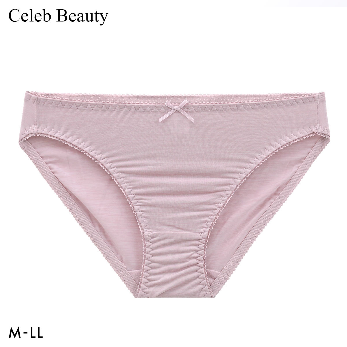 セレブビューティー ショーツ レディース スタンダード ストレッチ ノーマルショーツ M L LL 下着 Celeb Beauty(PGY-ピンクグレー-M)