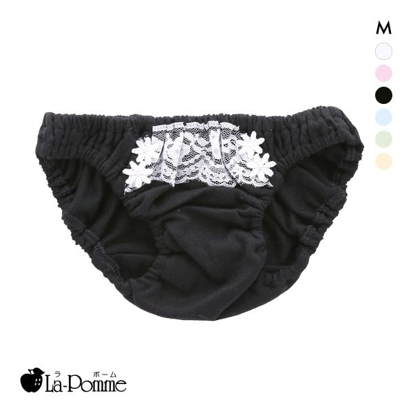 ラポーム by petite mignon ローライズ コットン スキャンティー フルバック レディース ショーツ 日本製 La-Pomme