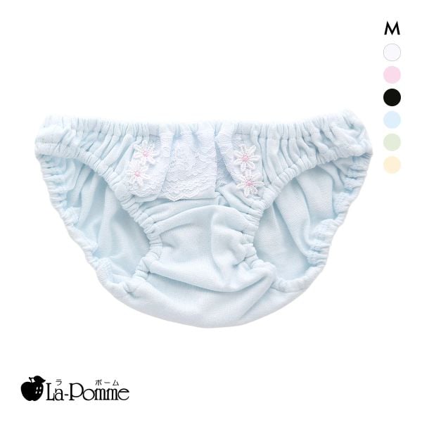 ラポーム by petite mignon ローライズ コットン スキャンティー フルバック レディース ショーツ 日本製 La-Pomme