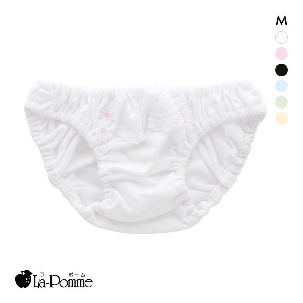ラポーム by petite mignon ローライズ コットン スキャンティー フルバック レディース ショーツ 日本製 La-Pomme