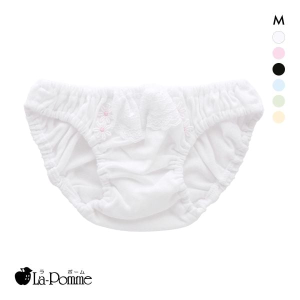 ラポーム by petite mignon ローライズ コットン スキャンティー フルバック レディース ショーツ 日本製 La-Pomme